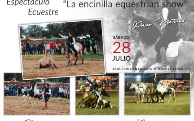 Espectáculo Ecuestre «LA Encinilla Equestrian Show» en Feria Santa Ana.