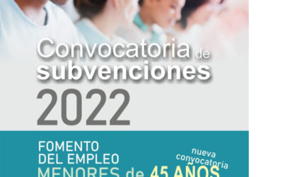 Convocatoria de Subvenciones a Municipios y Entidades Locales Autónomas del Programa «Fomento del empleo menores de 45 años» de la Delegación de Empleo de la Diputación Provincial de Córdoba