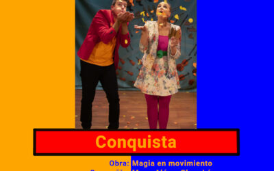 Representación de la obra «MAGIA EN MOVIMIENTO», dentro del programa COSECHA CULTURAL, de la Diputación Provincial.