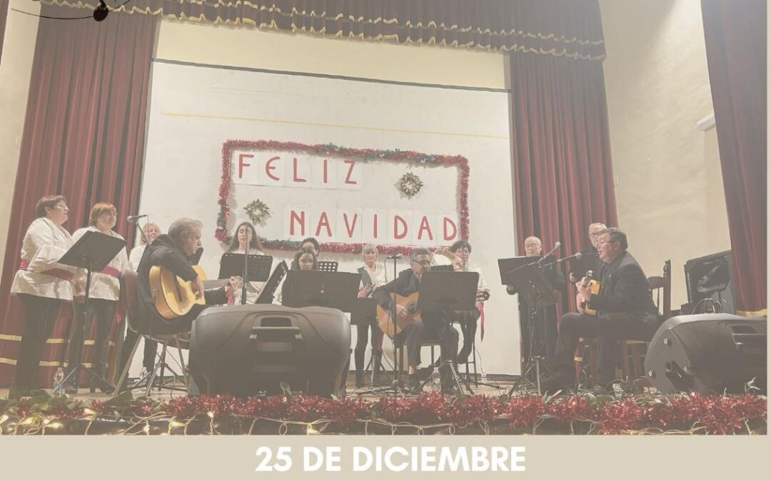 Cartel Concierto NAVIDAD CORO R VOCES DE CONQUISTA